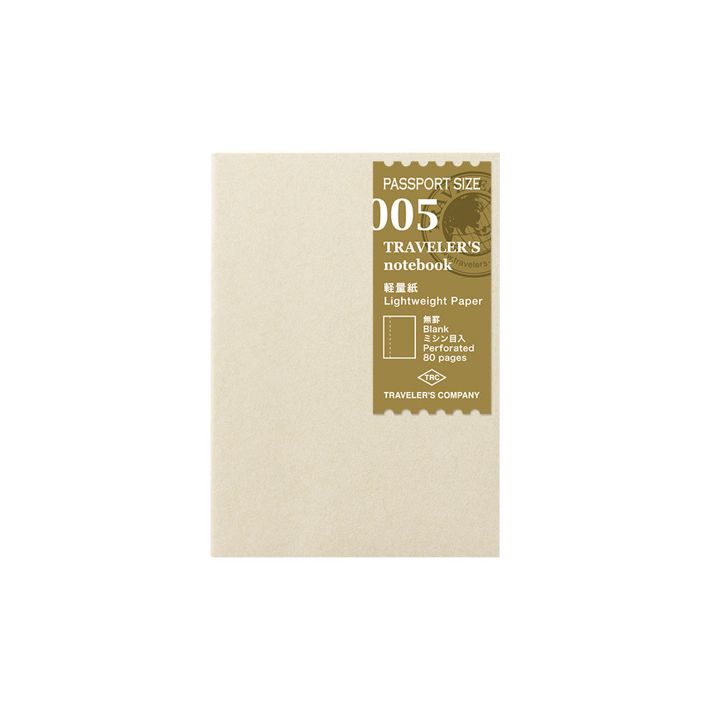 005 Passport Refill - Light Paper Notebook