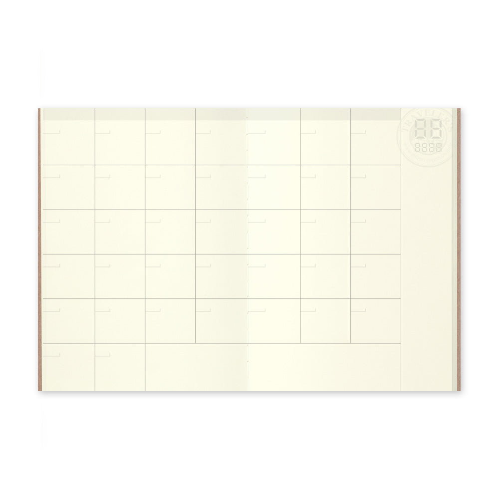 006 Passport Refill - Monthly Notebook