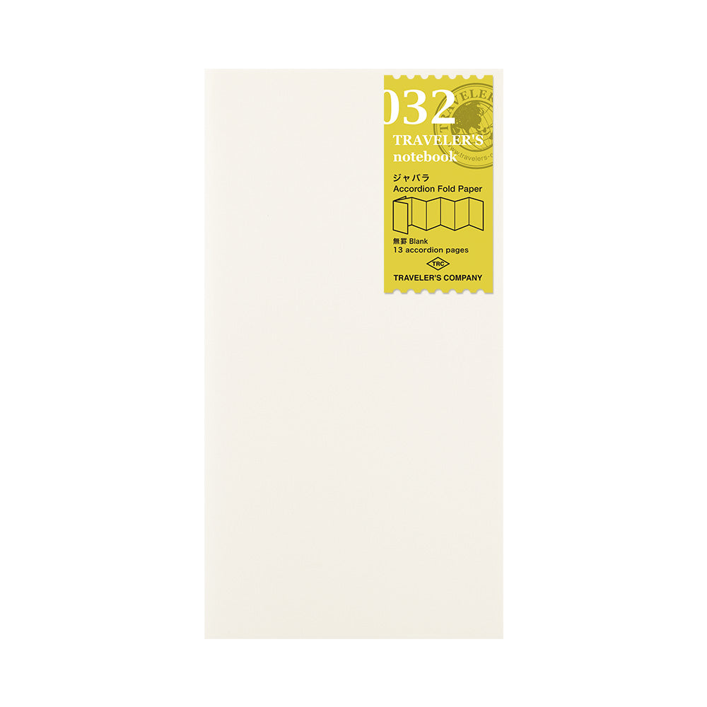 032 Regular Refill - Accordion Fold Paper