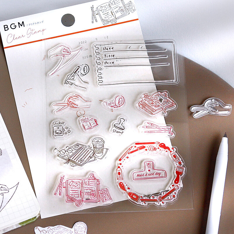 BGM - Clear Stamps - Stationery