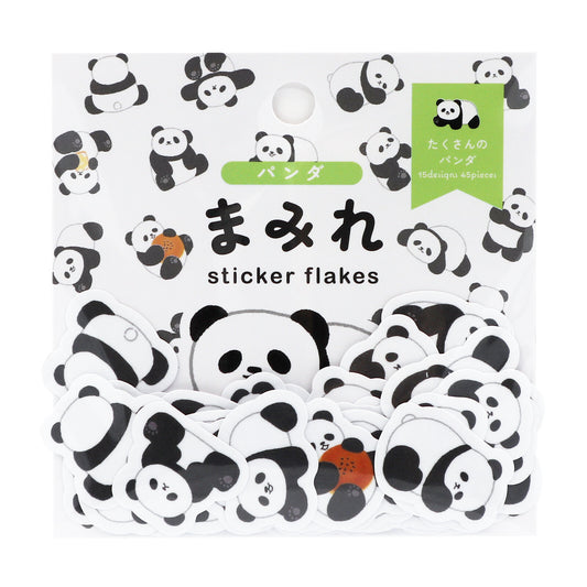 WORLD CRAFT - Sticker Flakes - Panda