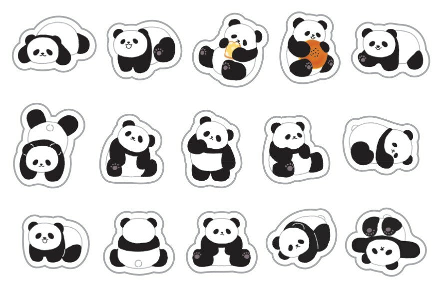 WORLD CRAFT - Sticker Flakes - Panda