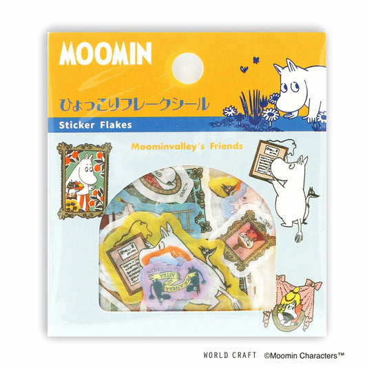 WORLD CRAFT x MOOMIN - Sticker Flakes - Picture Frames