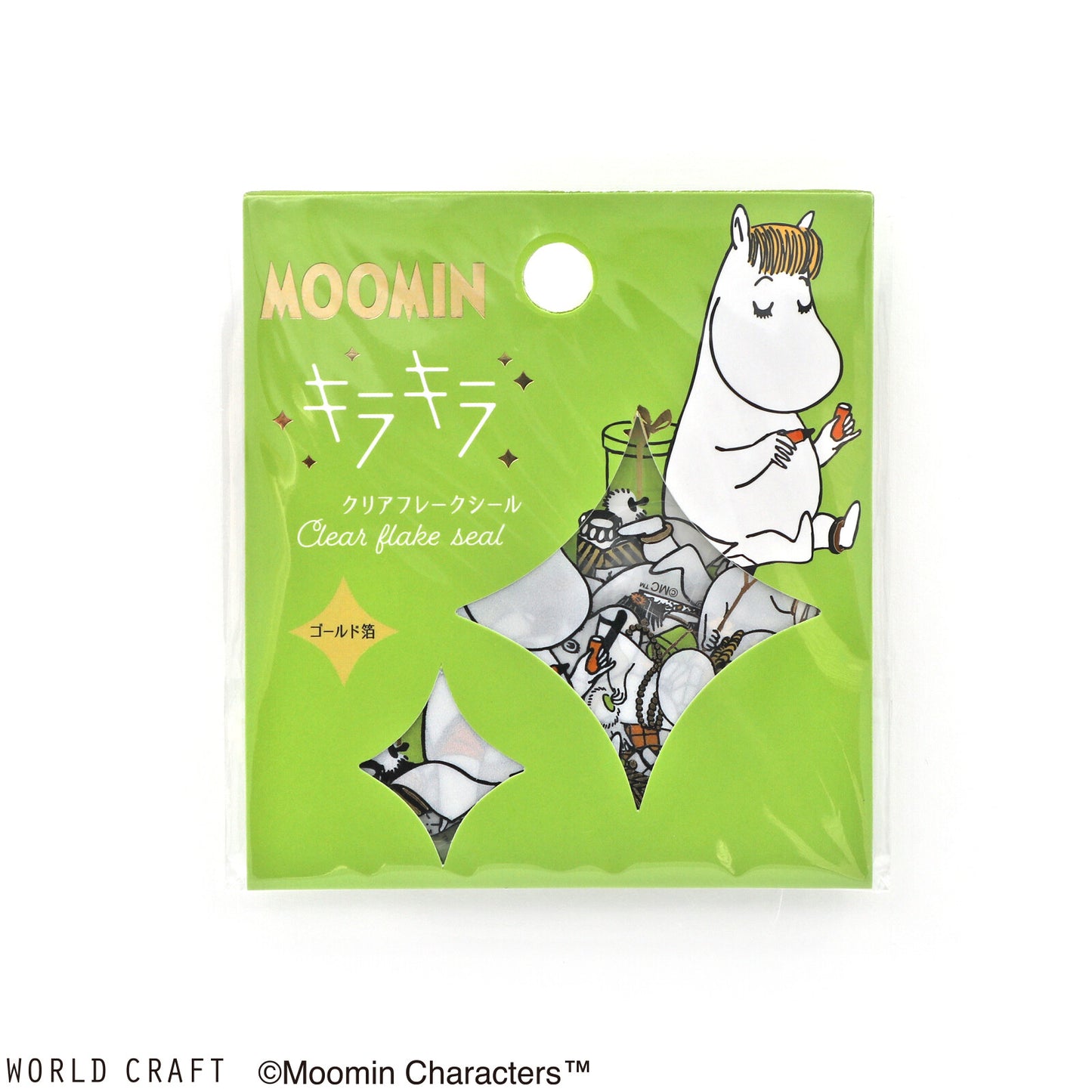 WORLD CRAFT x MOOMIN - Sticker Flakes - Snork Maiden