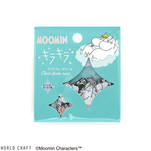 WORLD CRAFT x MOOMIN - Sticker Flakes - Moomin & Snork Maiden