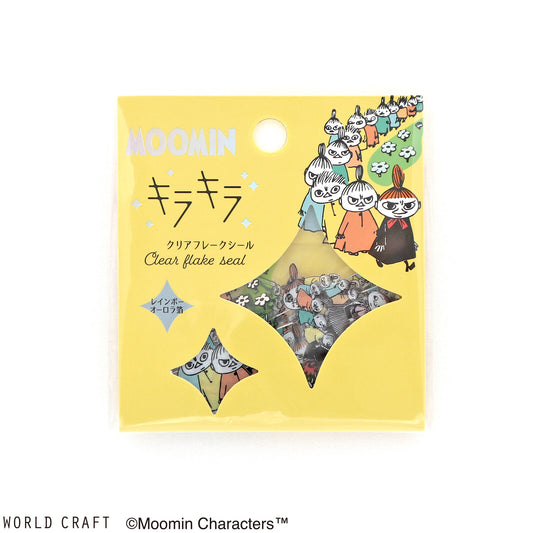 WORLD CRAFT x MOOMIN - Sticker Flakes - Little My & Siblings