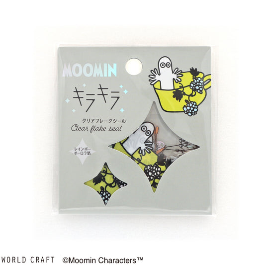 WORLD CRAFT x MOOMIN - Sticker Flakes - Hattifatteners - B