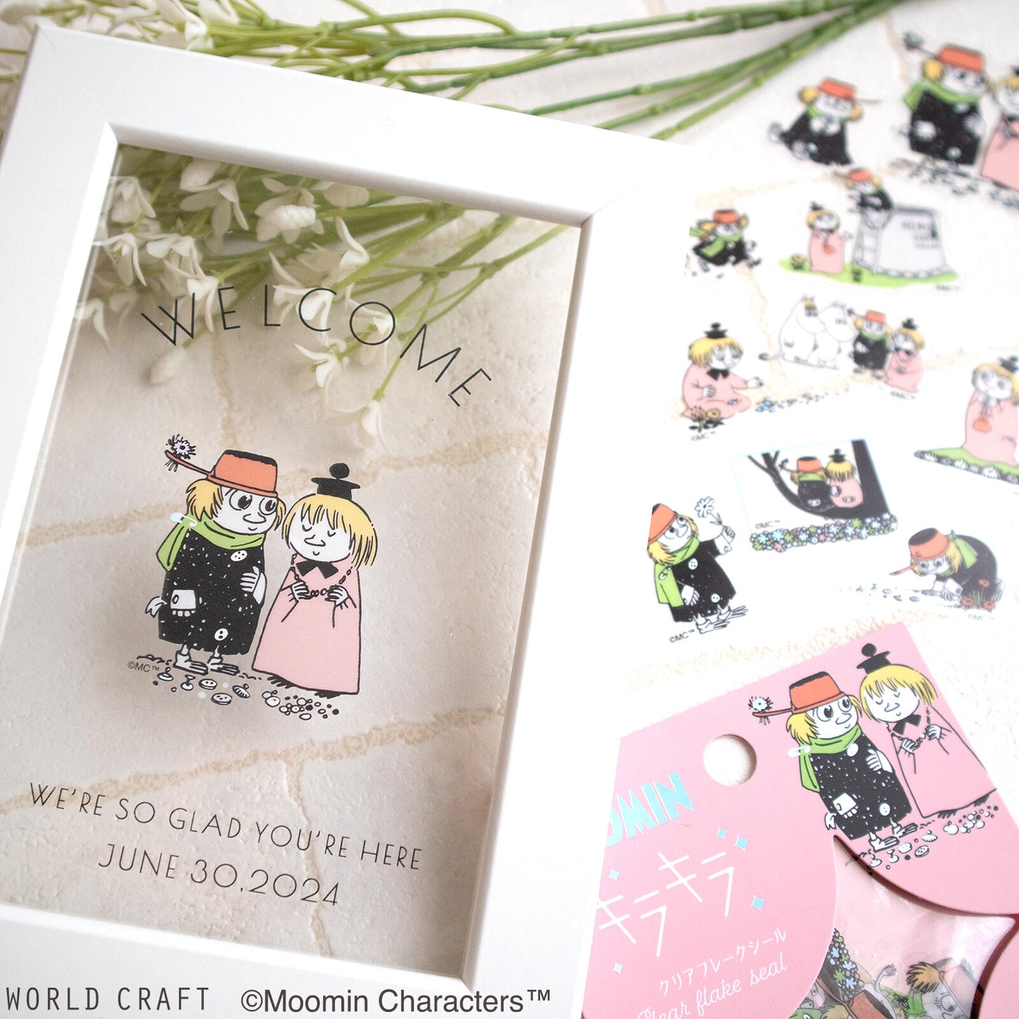 WORLD CRAFT x MOOMIN - Sticker Flakes - The Muddler