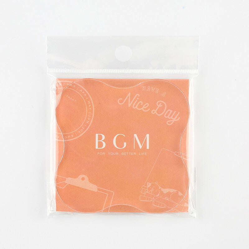 BGM - Acrylic Stamp Block - Wavy