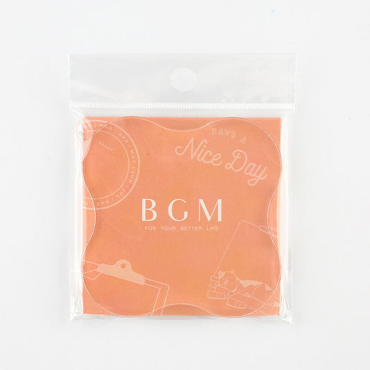 BGM - Acrylic Stamp Block - Wavy