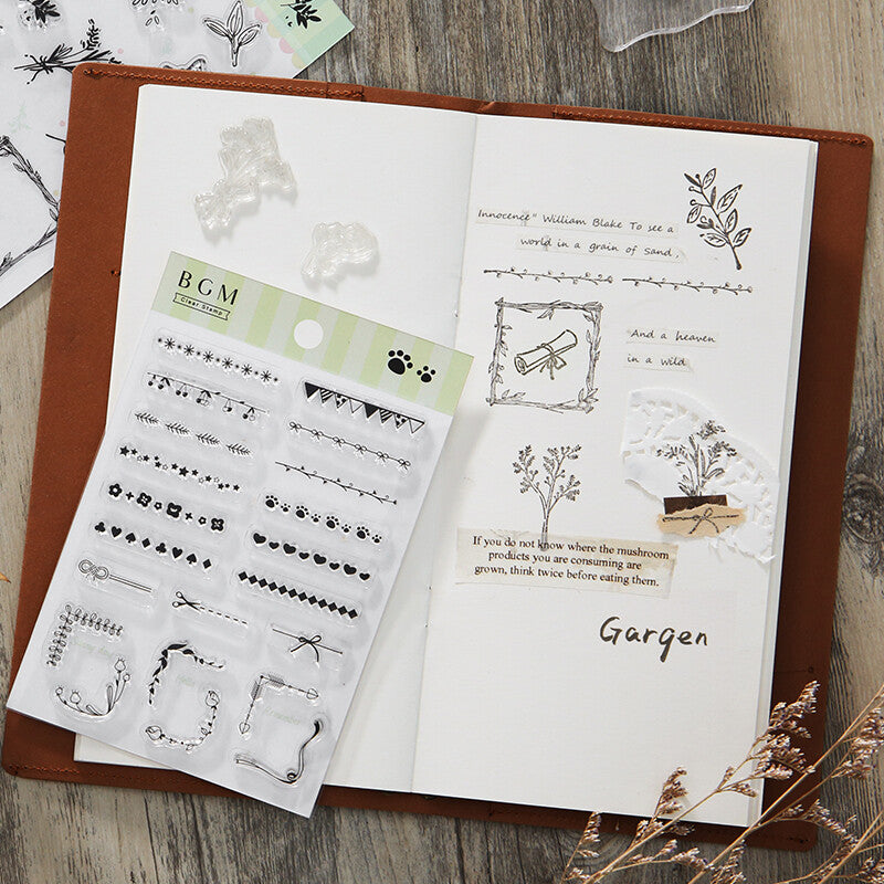 BGM - Clear Stamps - Decorative Line