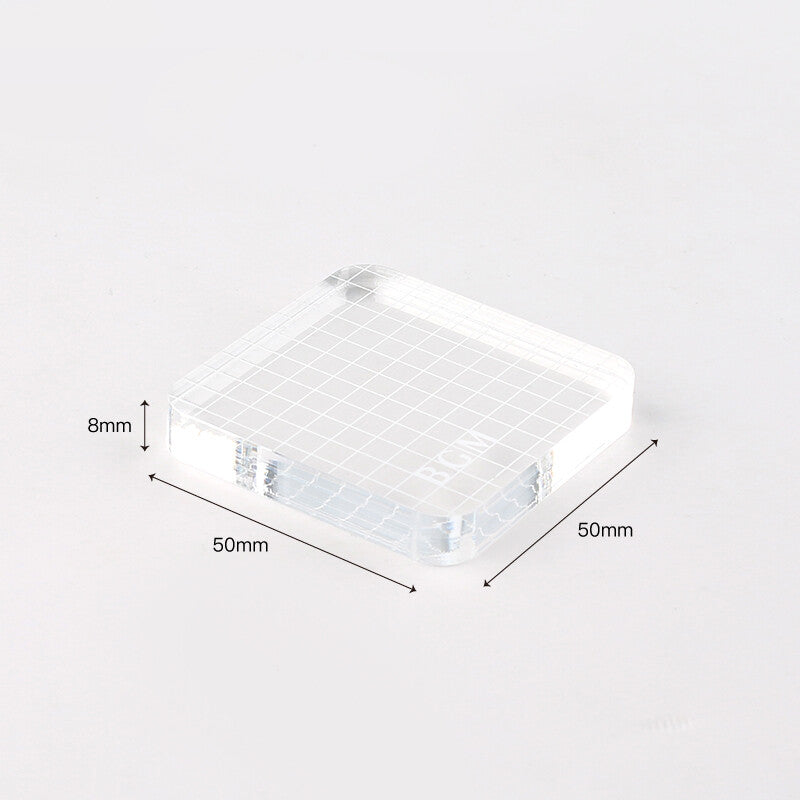 BGM - Acrylic Stamp Block - Square