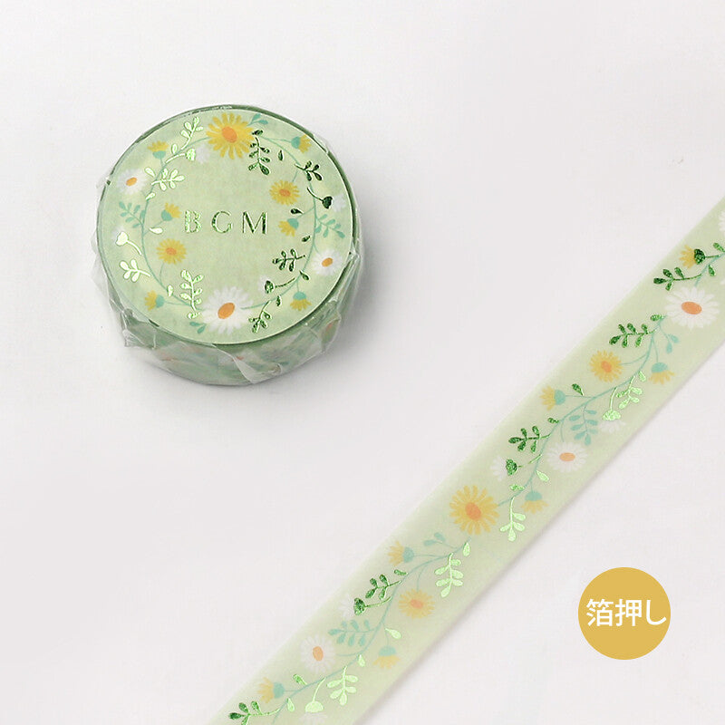 BGM - Washi Tape - Colorful Daisies