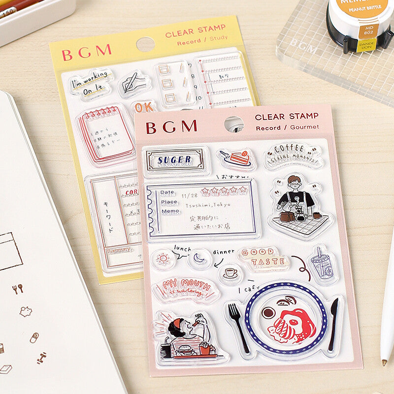 BGM - Clear Stamps - Gourmet