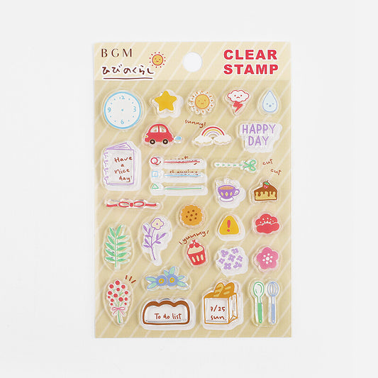 BGM - Clear Stamps - Daily Life