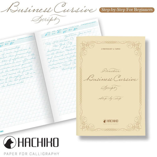 HACHIKO AWG x Taipoz "Practice Business Cursive Script"