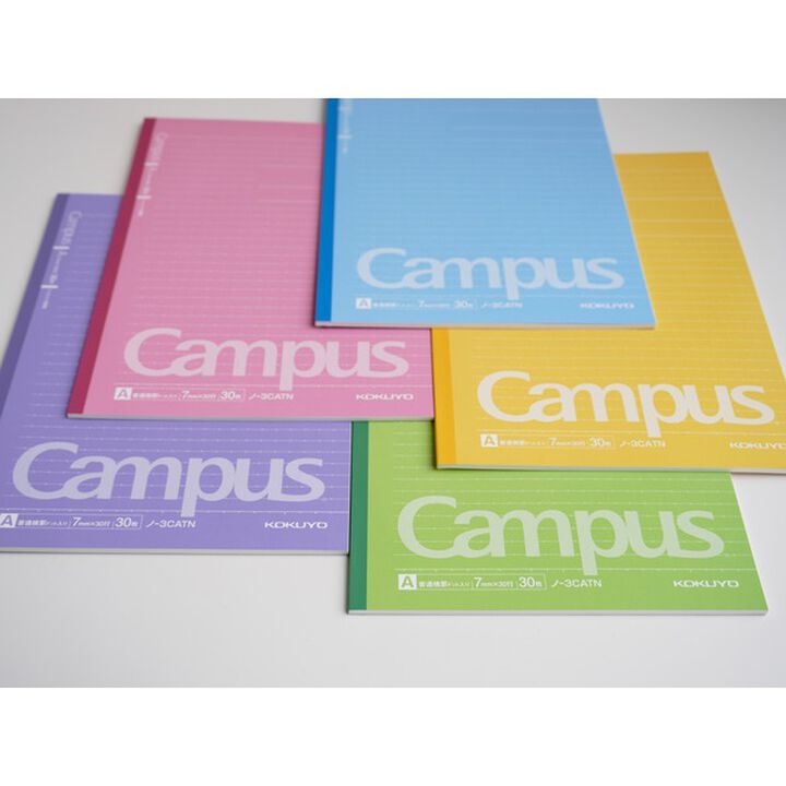 KOKUYO Campus Notebook B5 7mm Dotted Line (5 Color Pack)