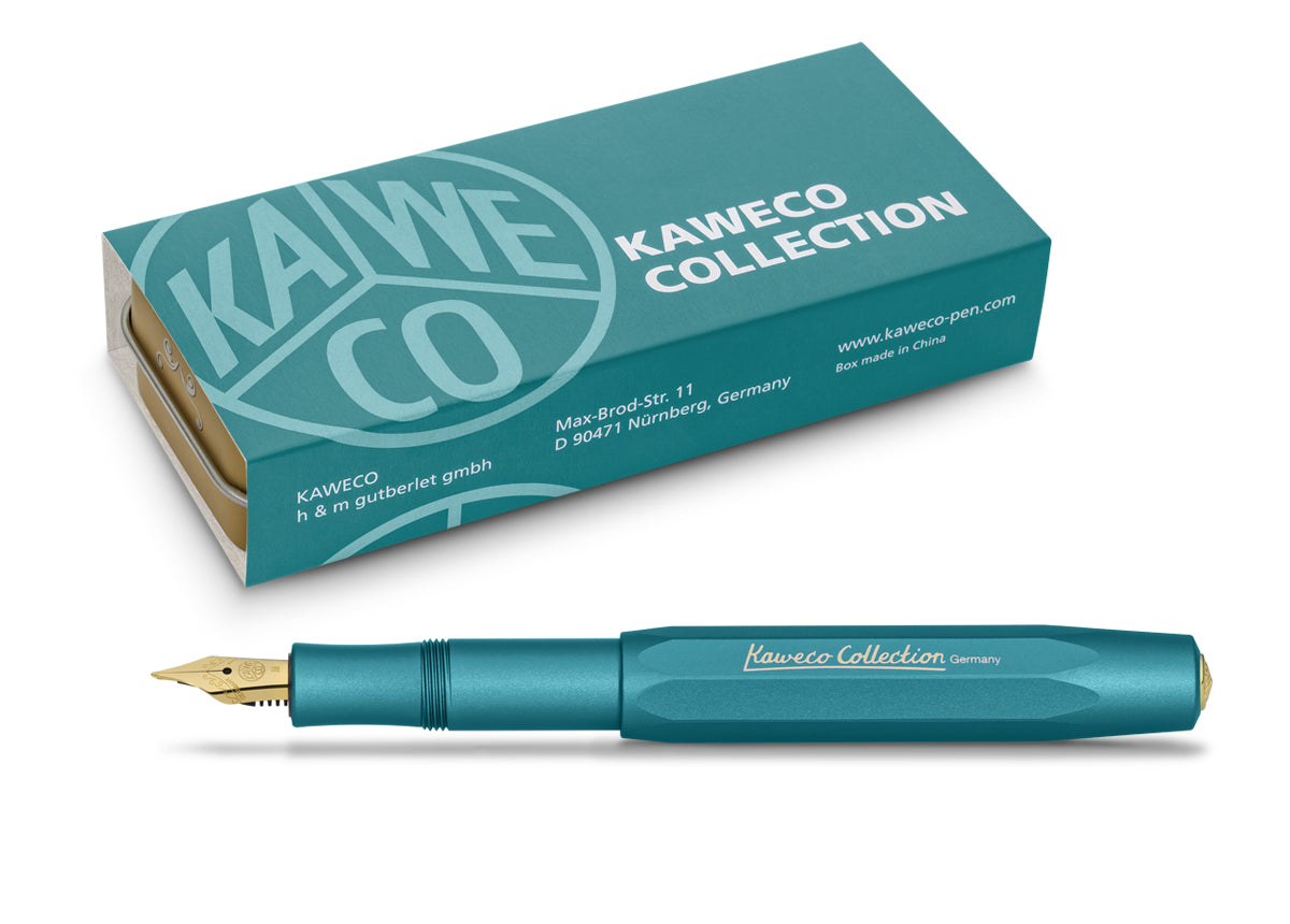 Kaweco - Collector's AL Sport Fountain Pen - Iguana Blue