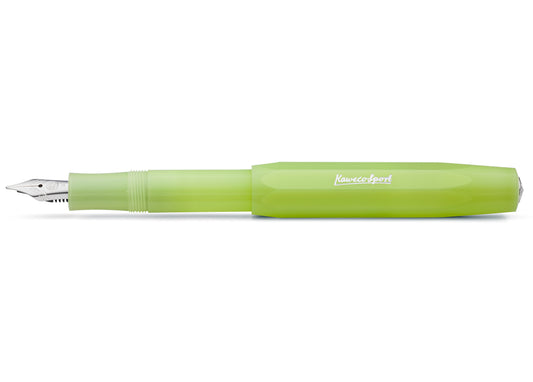 Kaweco - Frosted Sport Fountain Pen - Fine Lime