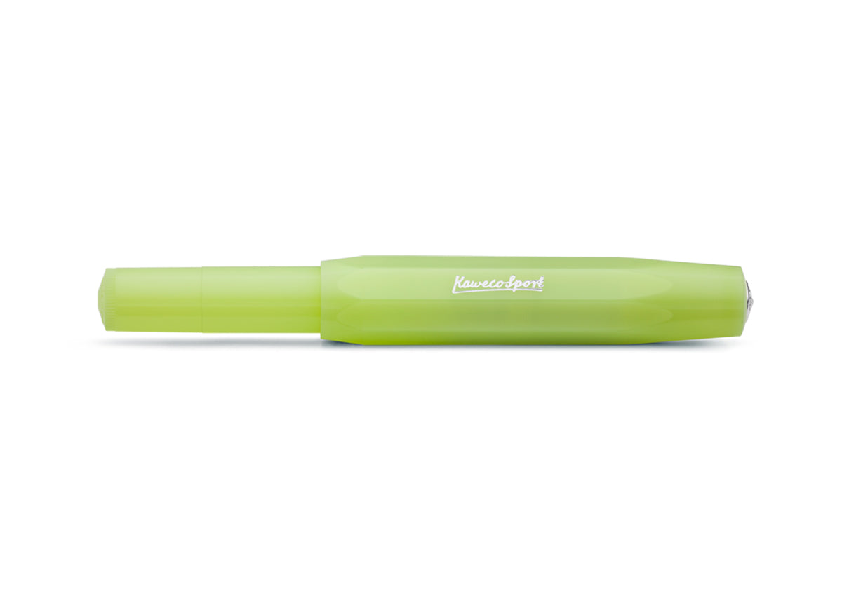 Kaweco - Frosted Sport Fountain Pen - Fine Lime