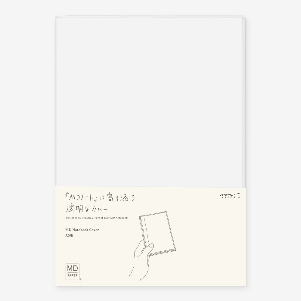 Midori MD Notebook Clear Cover