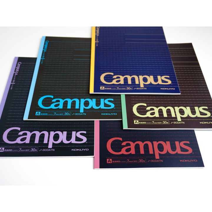 KOKUYO Campus Notebook B5 6mm Dotted Line (5-Pack Black Colors)